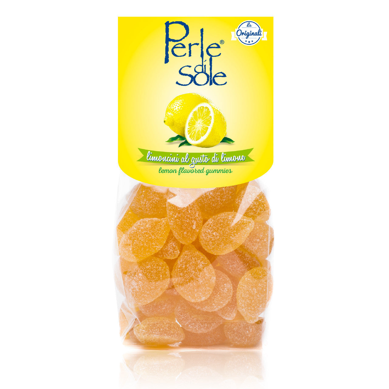 Lemon-shaped Lemon Hard Gummies
