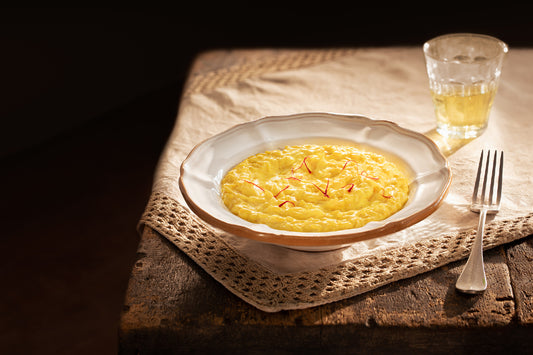 Risotto with Saffron (Risotto alla Milanese)