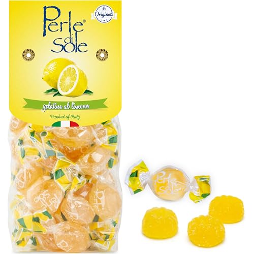 Gelées molles de citron à base d'huiles essentielles de citrons de la côte amalfitaine