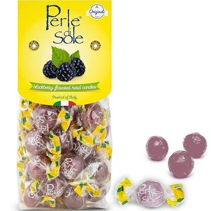 Gouttes de mûres fourrées à la tarte pétillante