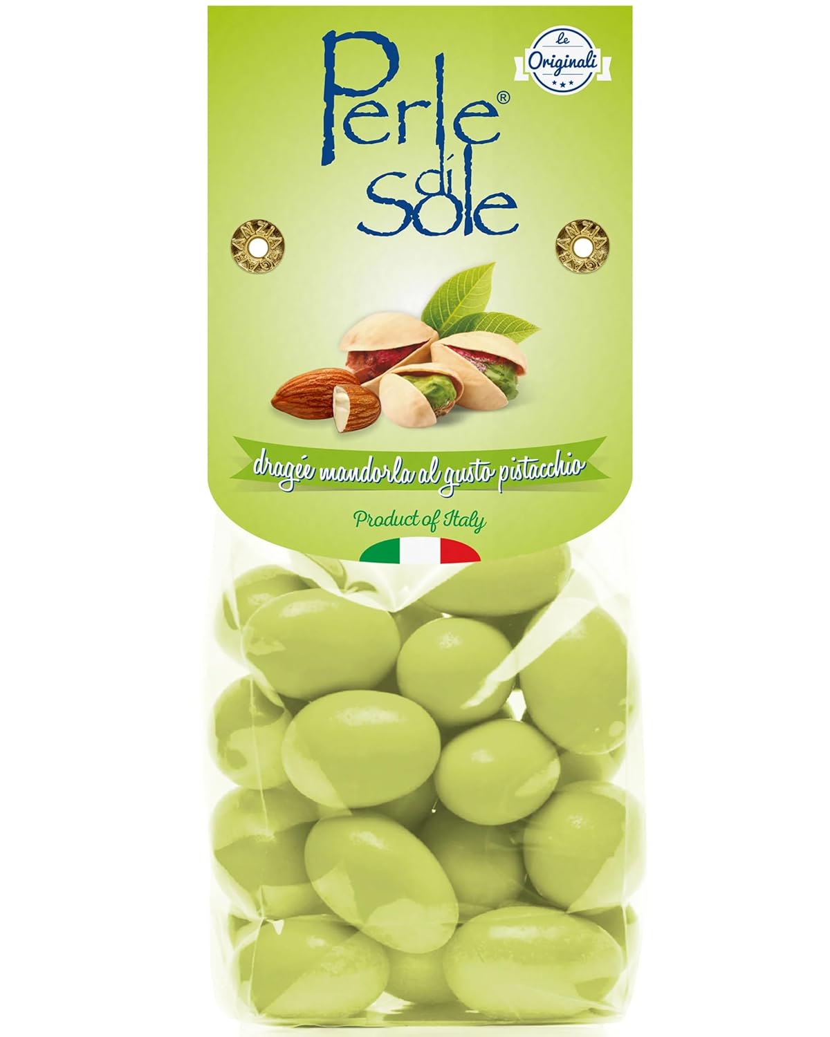 Almendras grageas con sabor a limón