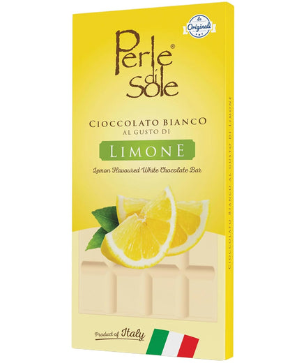Barra de chocolate blanco con sabor a limón (3,5 oz | 100 g)