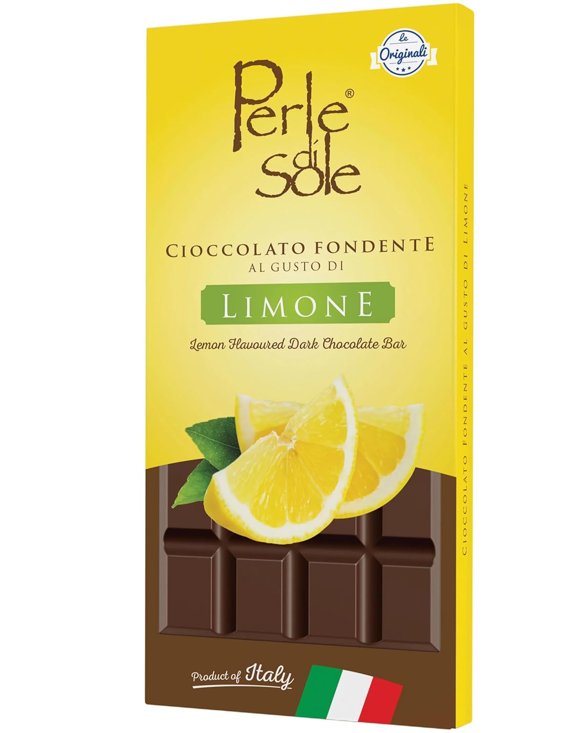 Barra de chocolate amargo con sabor a limón (3,5 oz | 100 g)