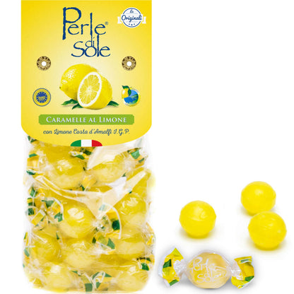 Gouttes de citron à base d'huiles essentielles de citrons de la côte amalfitaine