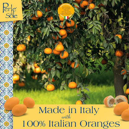 Almendras grageas con sabor a limón