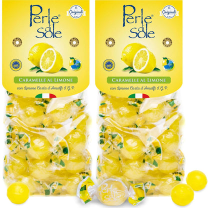 Gouttes de citron à base d'huiles essentielles de citrons de la côte amalfitaine
