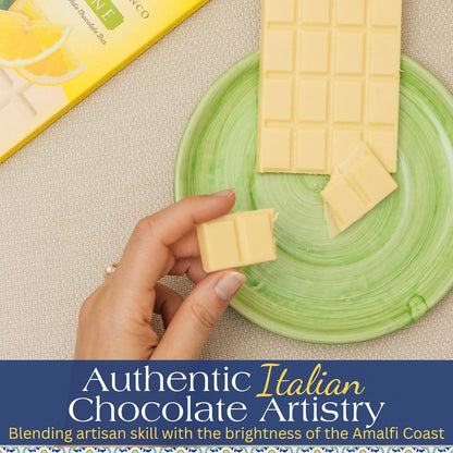 Barra de chocolate blanco con sabor a limón (3,5 oz | 100 g)