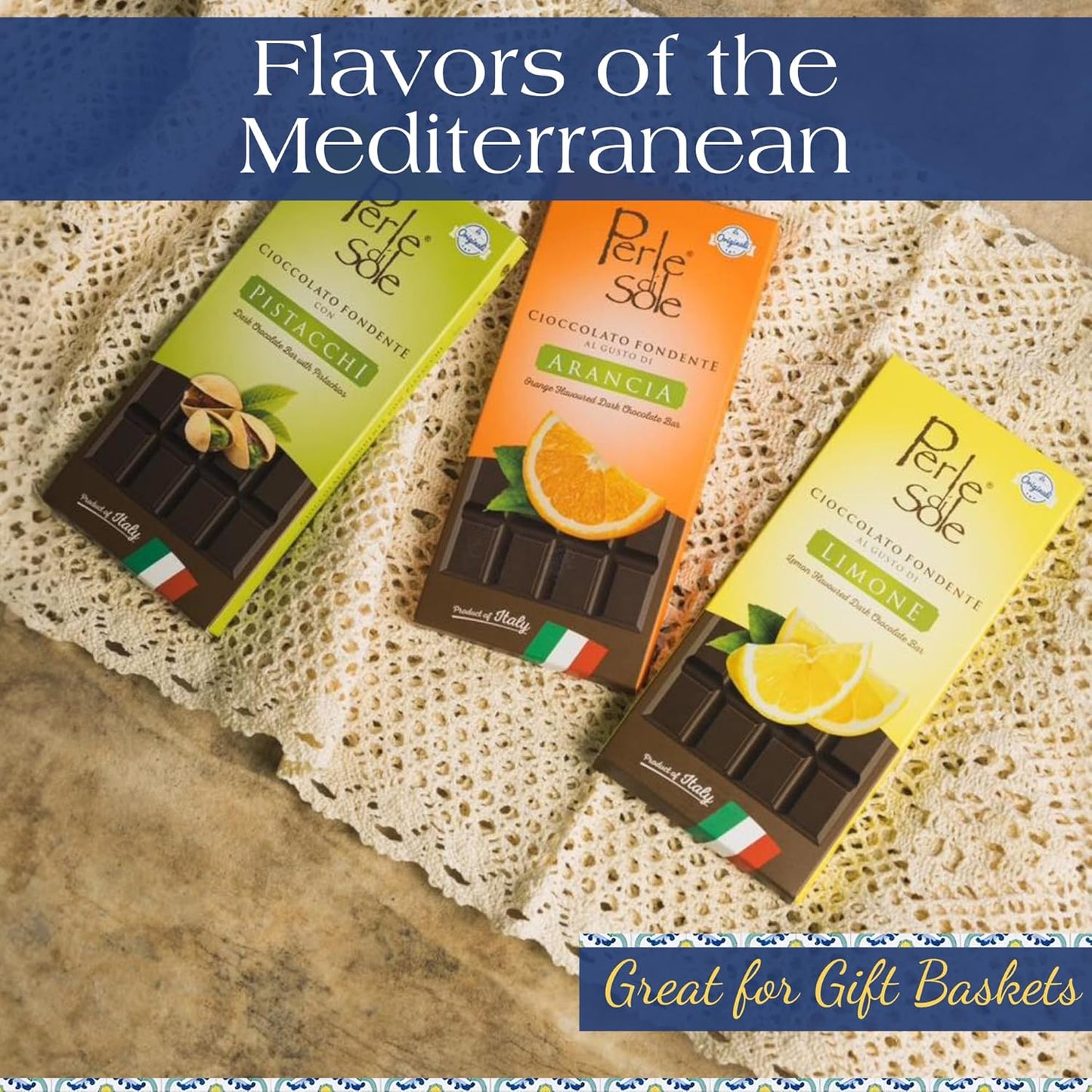 Barra de chocolate blanco con sabor a limón (3,5 oz | 100 g)