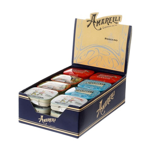 Vitrina Mixta Regaliz Amarelli (Latas 12X40G)