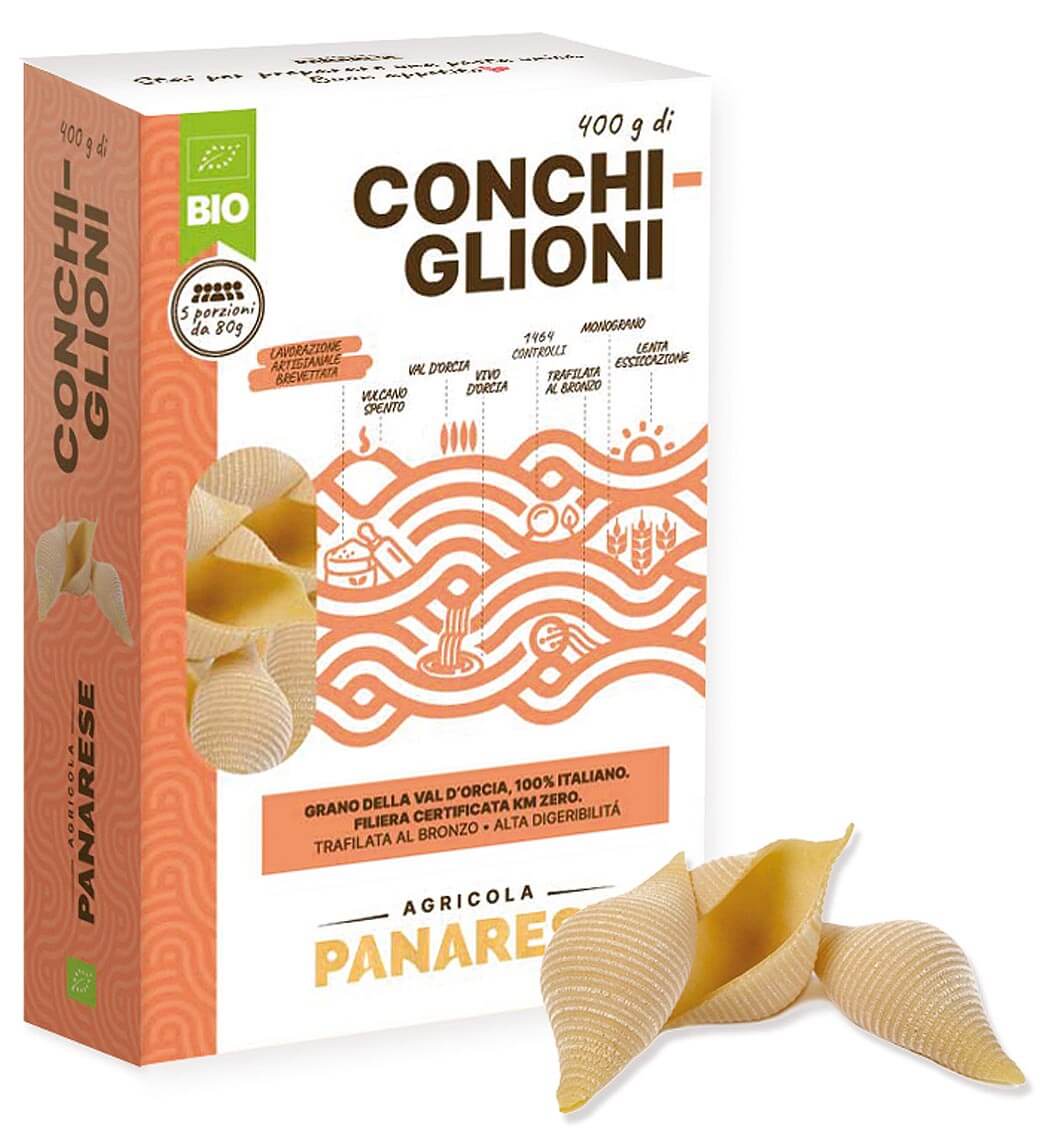 Conchiglioni toscanos orgánicos premium