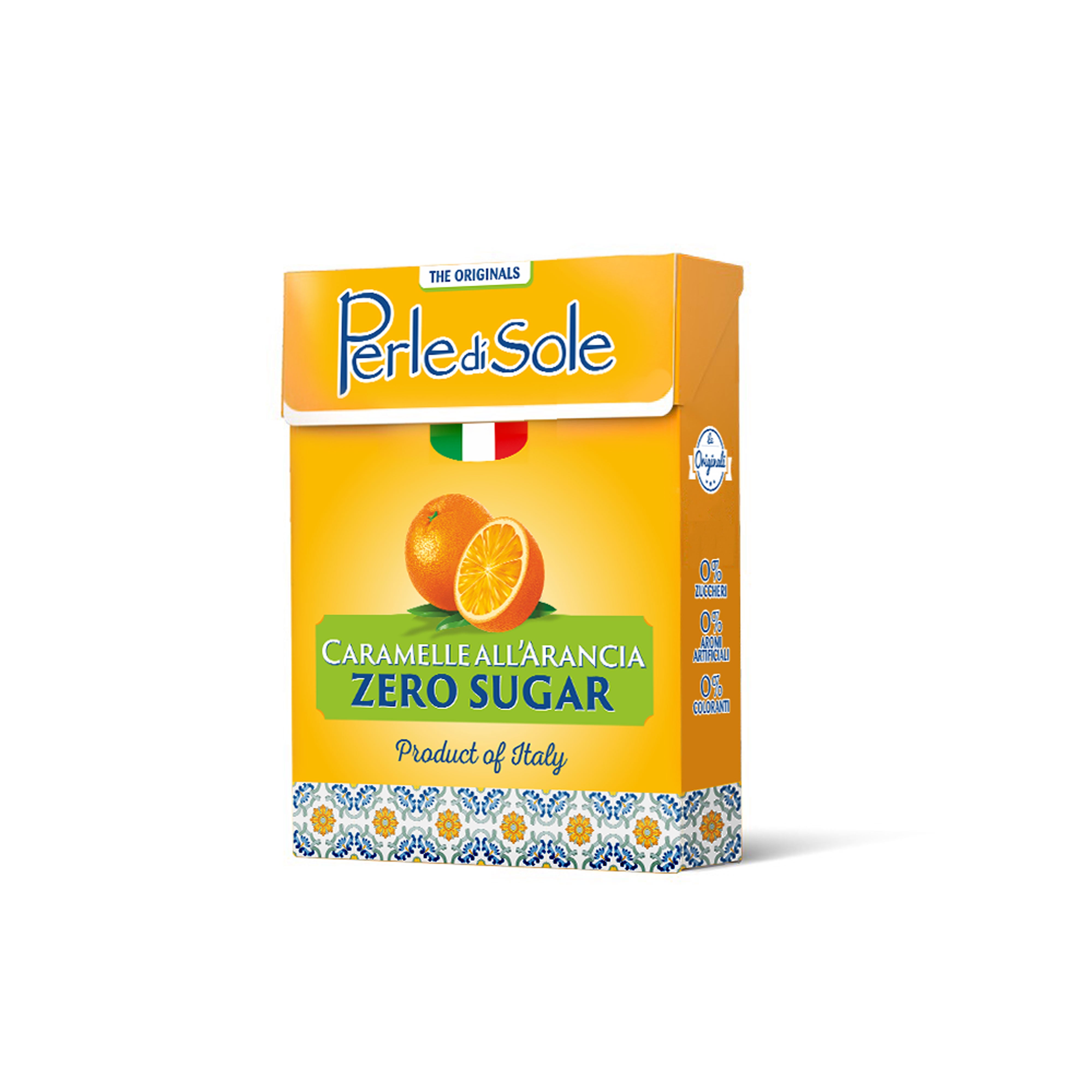 Perle di Sole Orange Flavored Sugar-free Pastilles – Amalfi Market