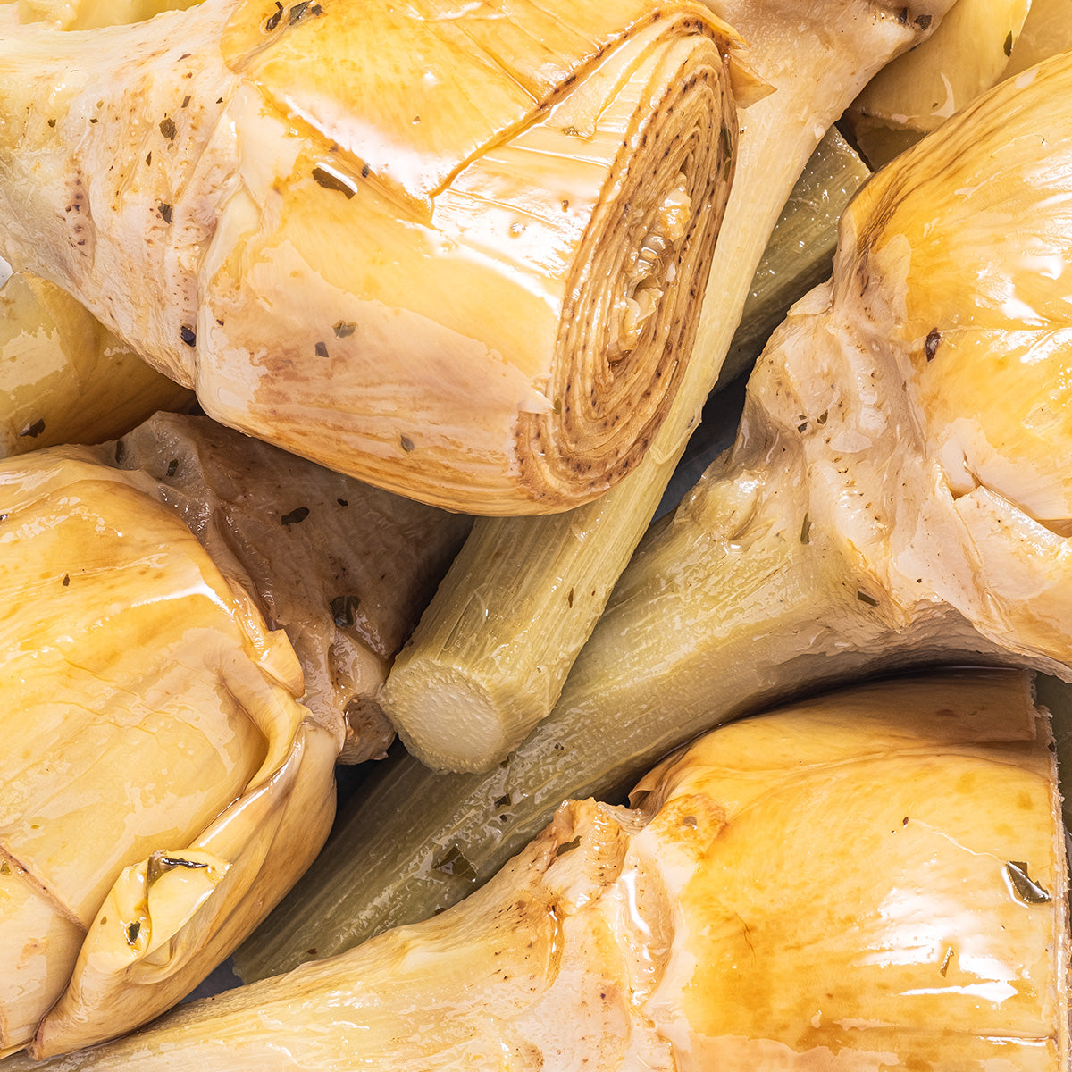 'Romana' Artichokes With Stems