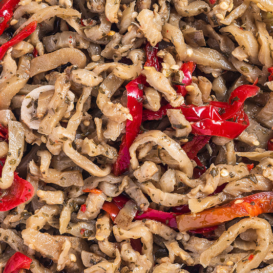 Spicy Italian Aubergines