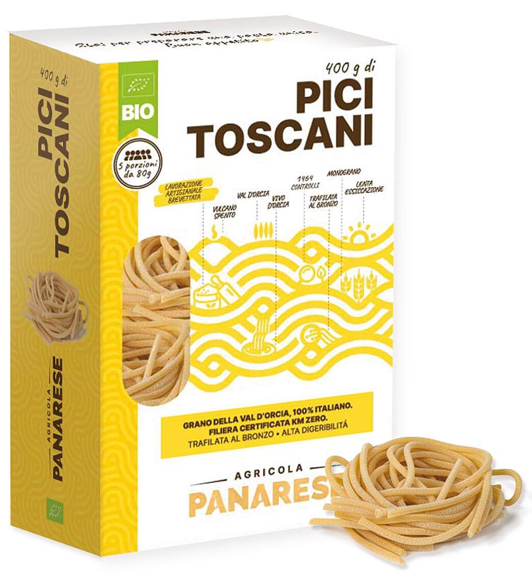 Pici toscano orgánico premium