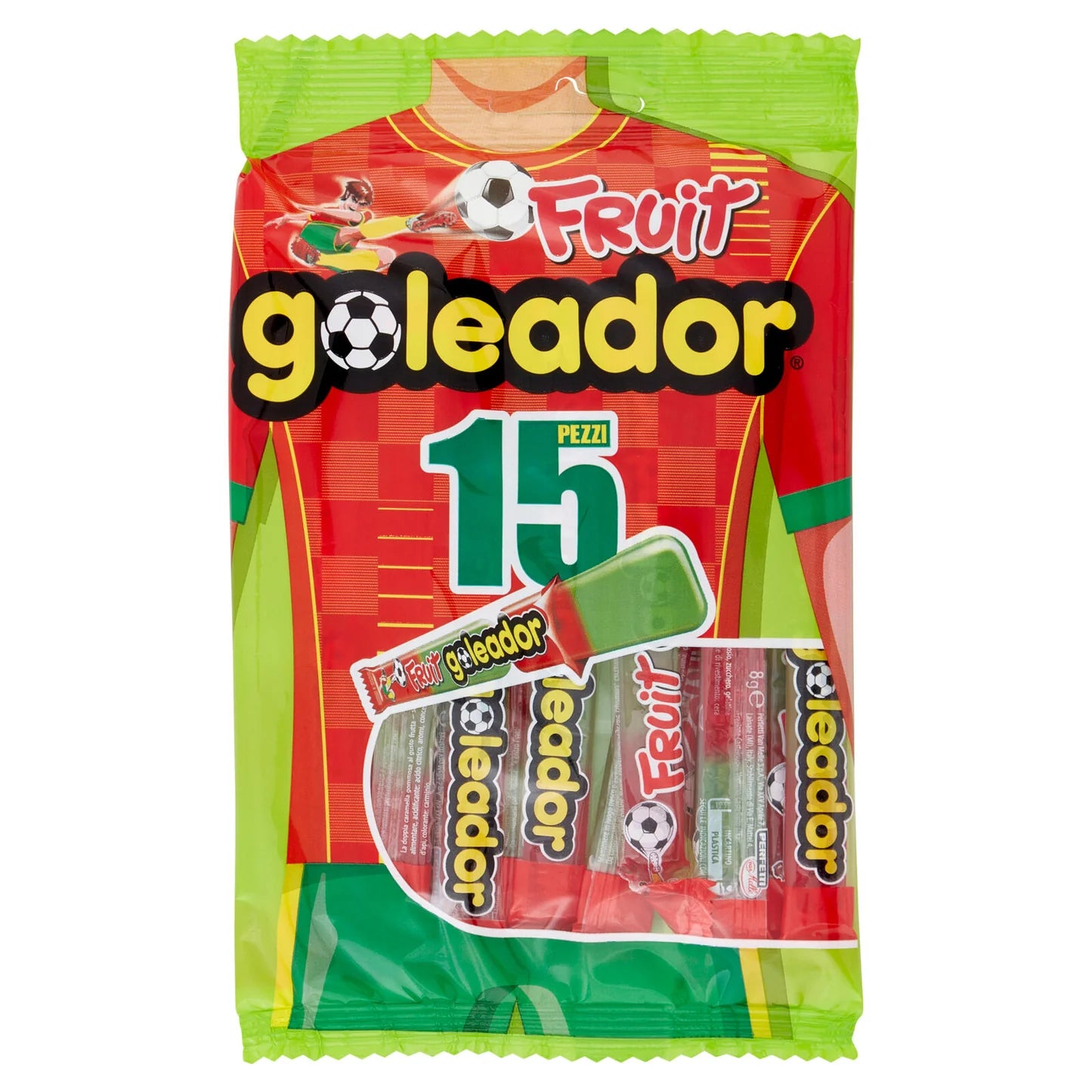 Goleador?« Fruit Hard Gummies (2 per Sleeve)