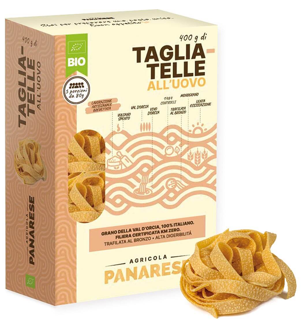 Tagliatelle toscano orgánico premium All'Uovo