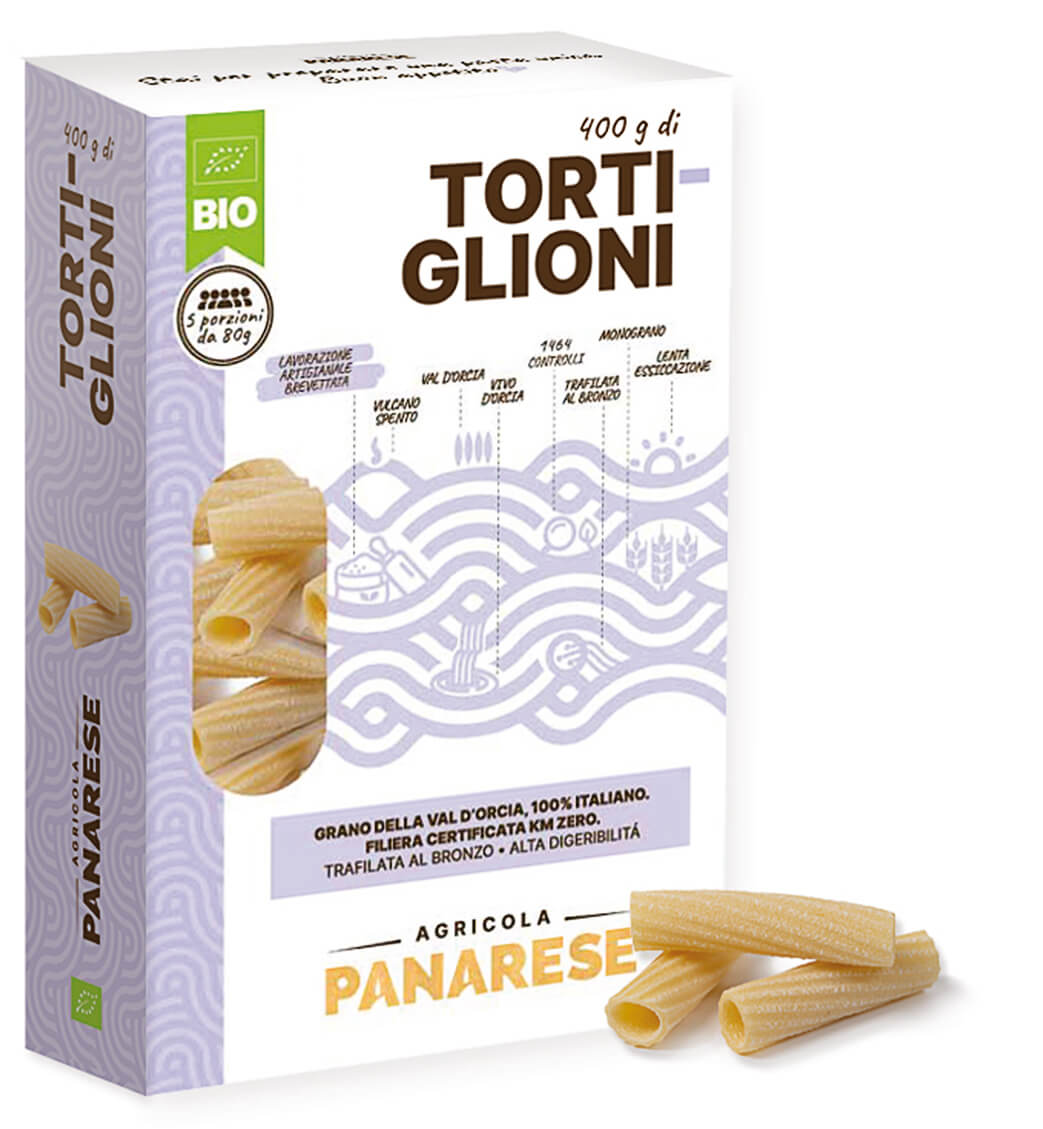 Tortiglioni toscanos orgánicos premium