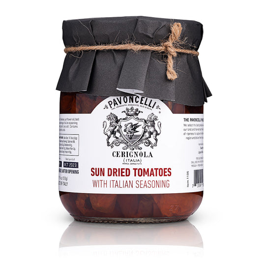 Tomates séchées au soleil « Farmer's Style » avec assaisonnement italien (19,4 oz | 550 g)