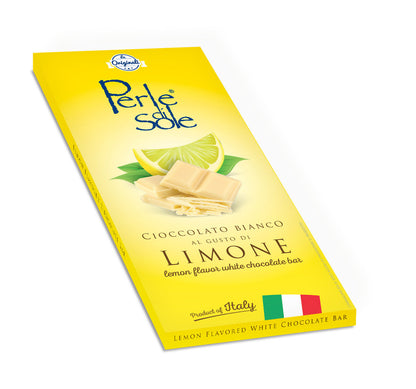 Barra de chocolate blanco con sabor a limón (3,5 oz | 100 g)